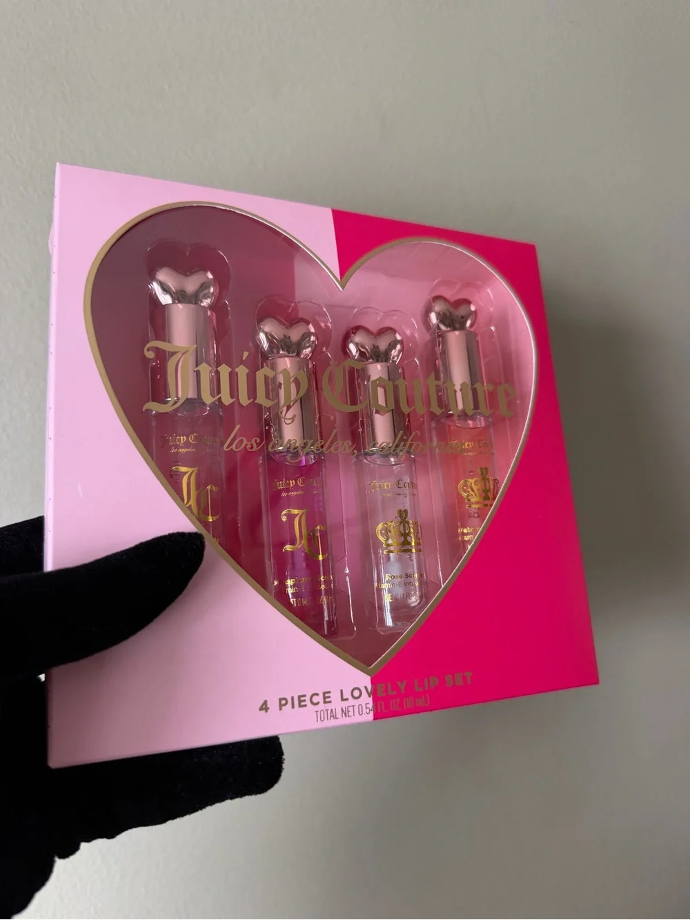 Juicy Couture Pink 4-Piece Lovely Lip Set